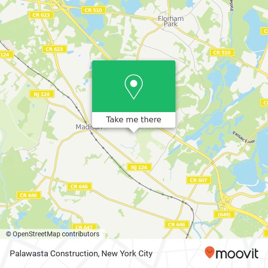 Palawasta Construction map