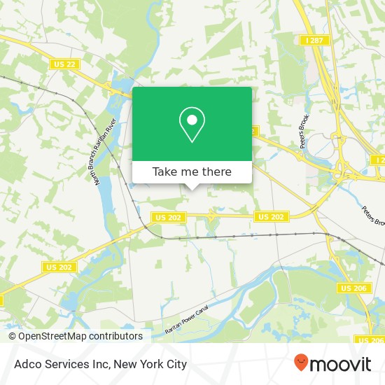 Adco Services Inc map