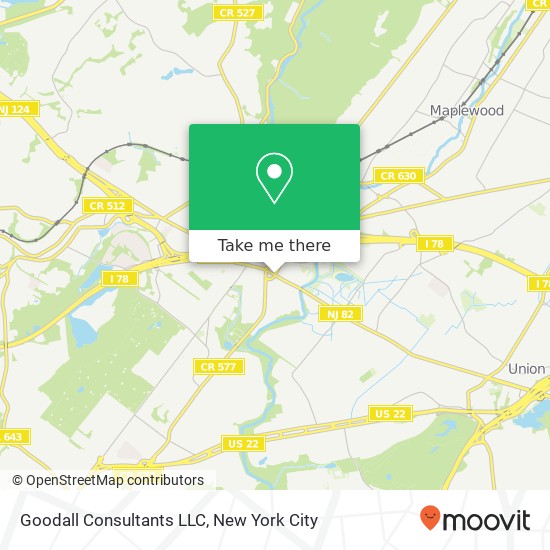 Goodall Consultants LLC map