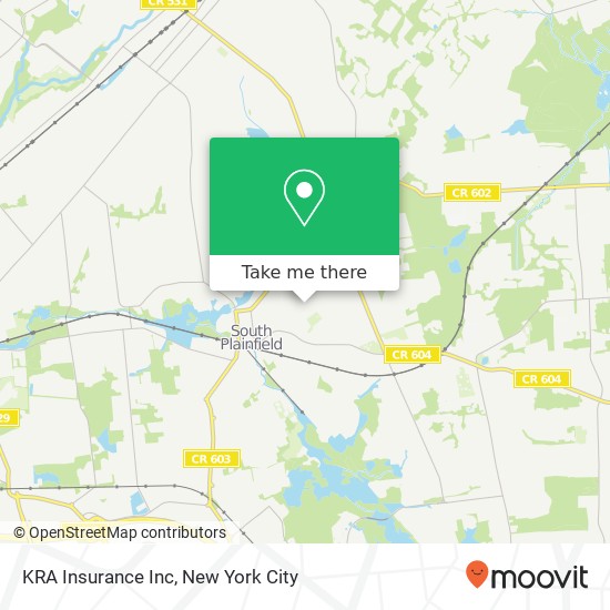 KRA Insurance Inc map
