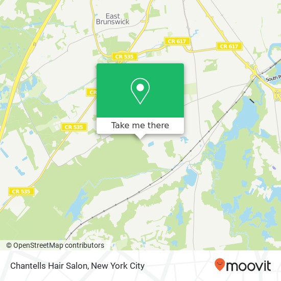 Mapa de Chantells Hair Salon