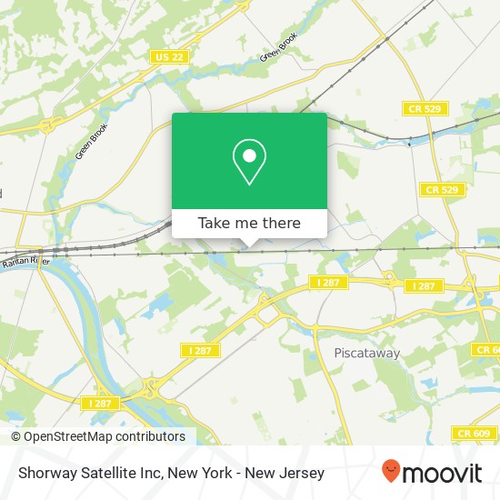 Shorway Satellite Inc map