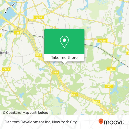 Danitom Development Inc map