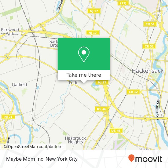 Maybe Mom Inc map