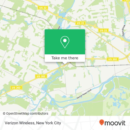 Verizon Wireless map