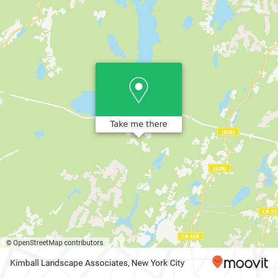 Kimball Landscape Associates map