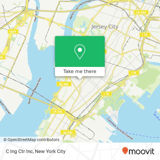 C Ing Ctr Inc map