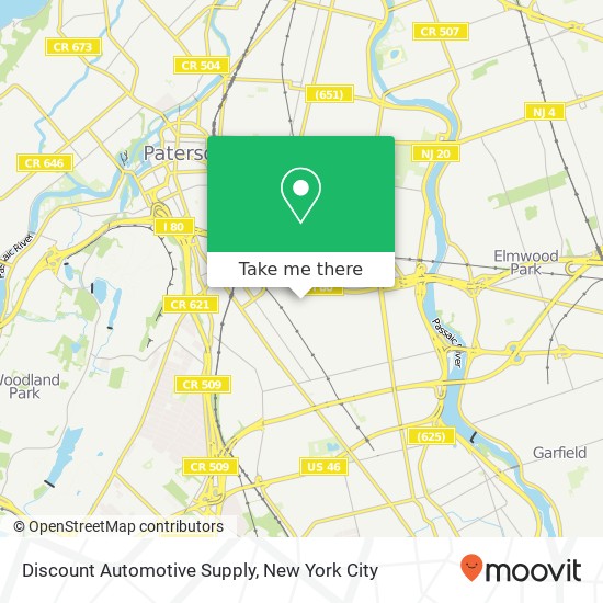 Discount Automotive Supply map