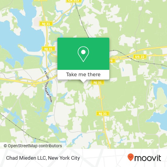 Mapa de Chad Mieden LLC