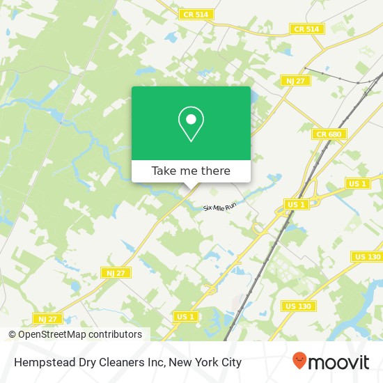 Hempstead Dry Cleaners Inc map