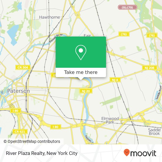 Mapa de River Plaza Realty