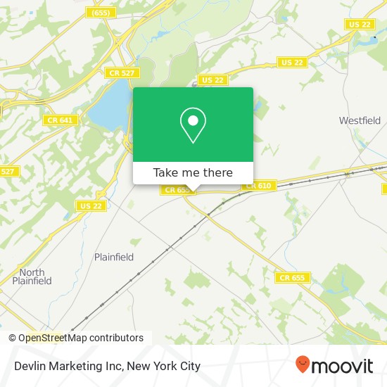 Mapa de Devlin Marketing Inc