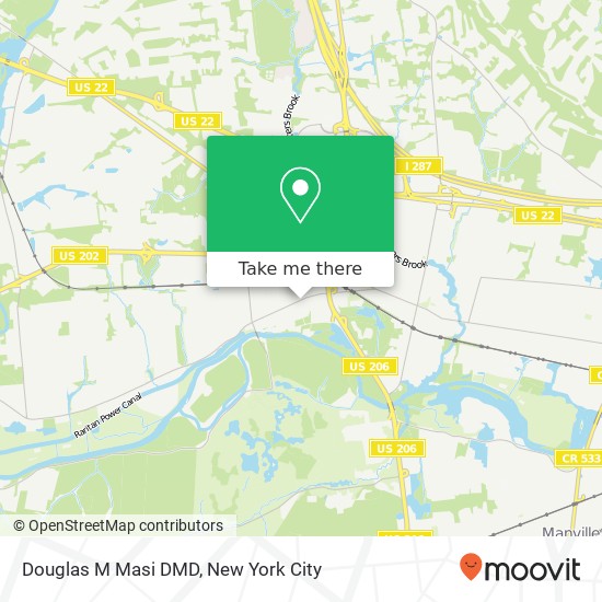 Douglas M Masi DMD map