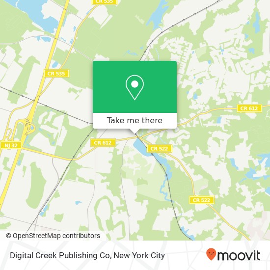 Digital Creek Publishing Co map