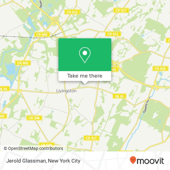 Mapa de Jerold Glassman