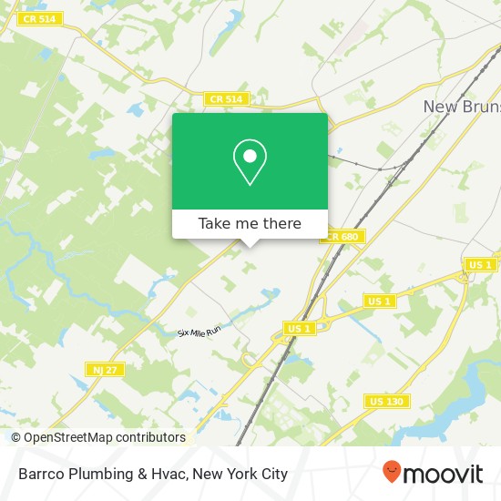 Barrco Plumbing & Hvac map