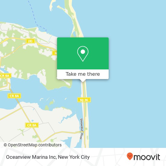Mapa de Oceanview Marina Inc