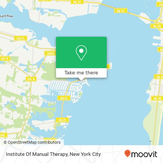 Institute Of Manual Therapy map