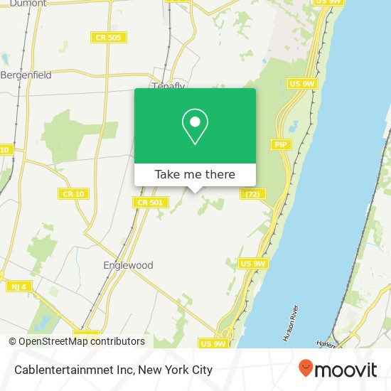 Cablentertainmnet Inc map