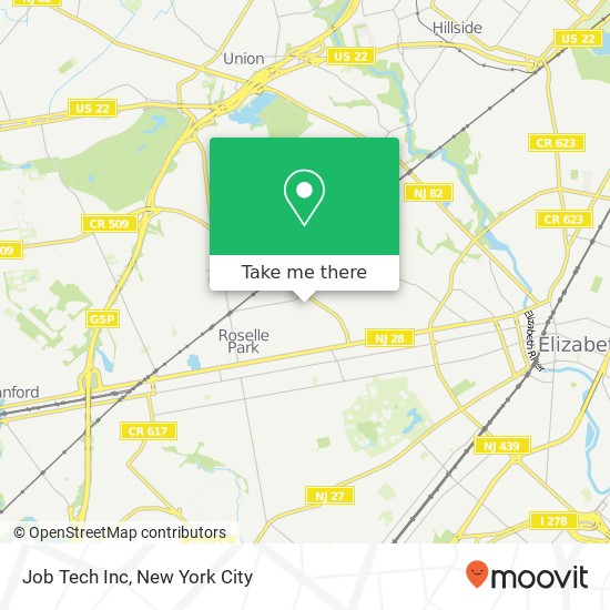 Job Tech Inc map