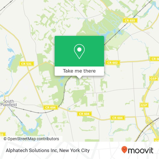 Alphatech Solutions Inc map