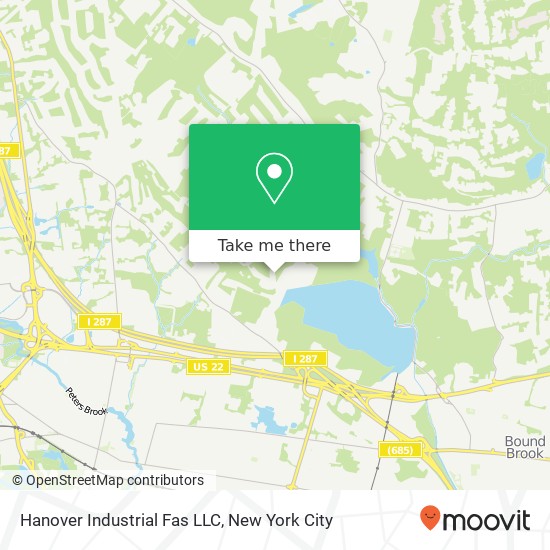 Hanover Industrial Fas LLC map