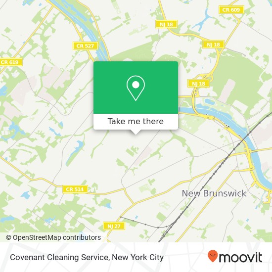 Mapa de Covenant Cleaning Service