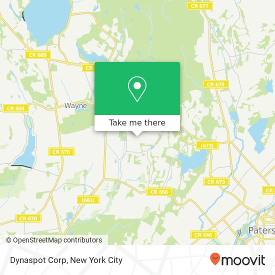 Dynaspot Corp map