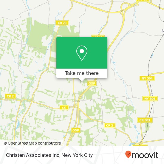 Christen Associates Inc map