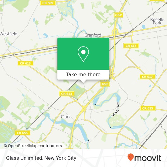 Glass Unlimited map