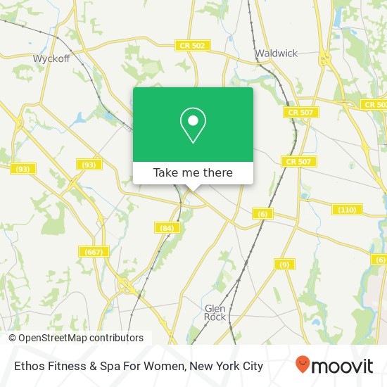 Ethos Fitness & Spa For Women map