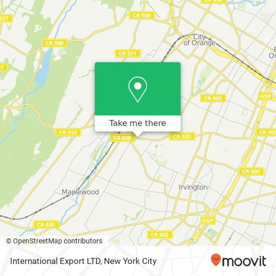 International Export LTD map