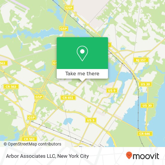 Arbor Associates LLC map