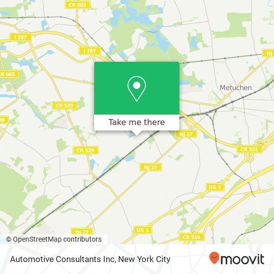 Automotive Consultants Inc map