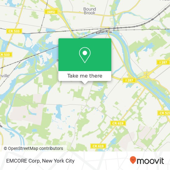 Mapa de EMCORE Corp