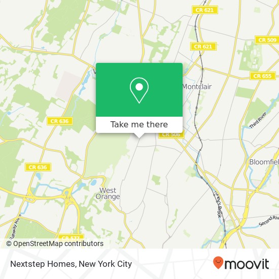 Mapa de Nextstep Homes