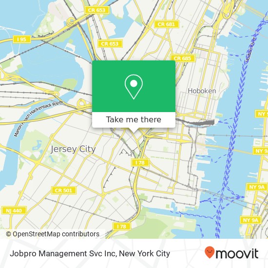 Jobpro Management Svc Inc map