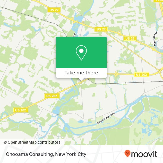 Onooama Consulting map