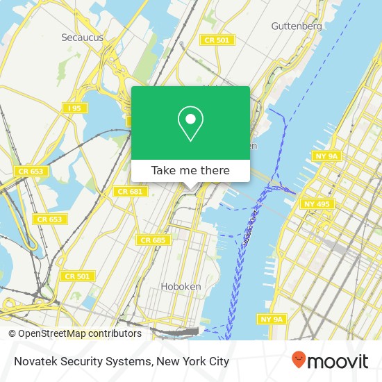 Mapa de Novatek Security Systems