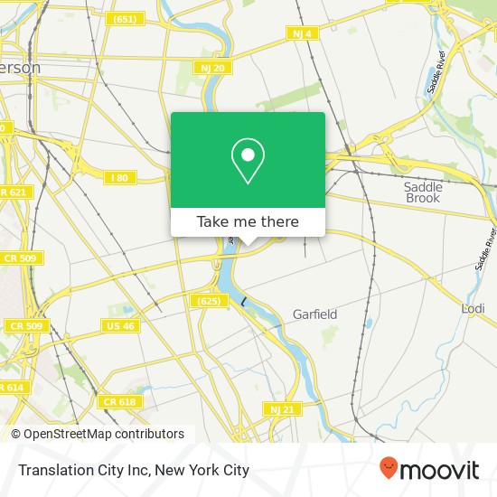Translation City Inc map