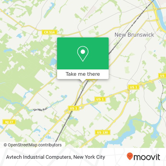 Mapa de Avtech Industrial Computers