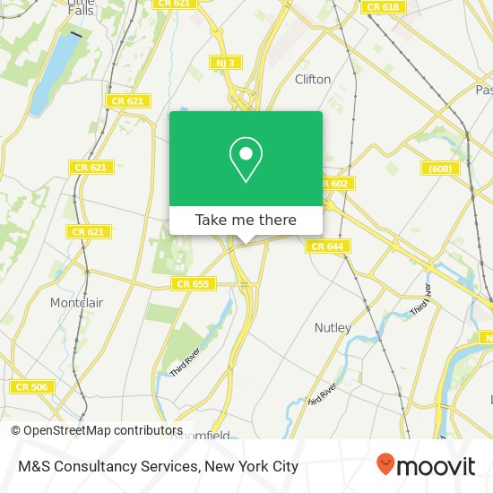 Mapa de M&S Consultancy Services