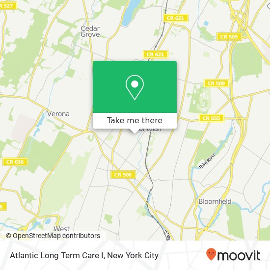 Atlantic Long Term Care I map