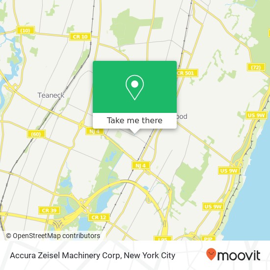 Accura Zeisel Machinery Corp map