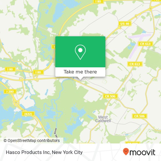 Hasco Products Inc map
