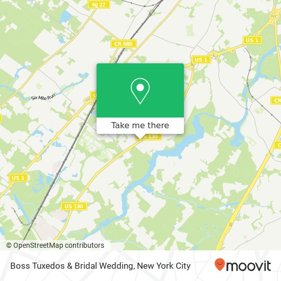 Mapa de Boss Tuxedos & Bridal Wedding