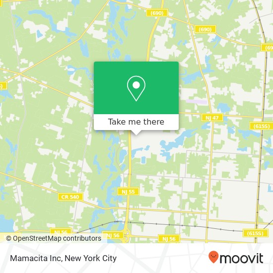 Mamacita Inc map