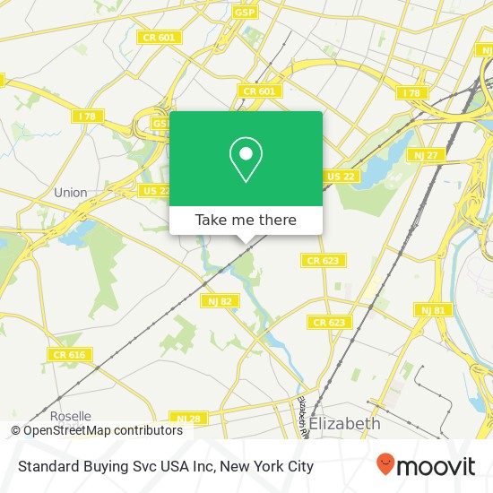 Mapa de Standard Buying Svc USA Inc