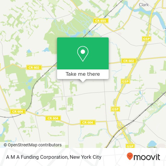 A M A Funding Corporation map
