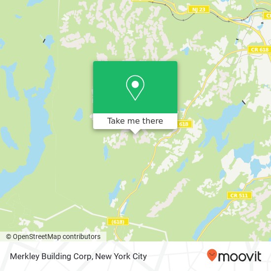 Mapa de Merkley Building Corp